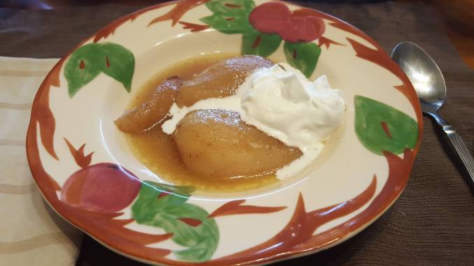 baked pears