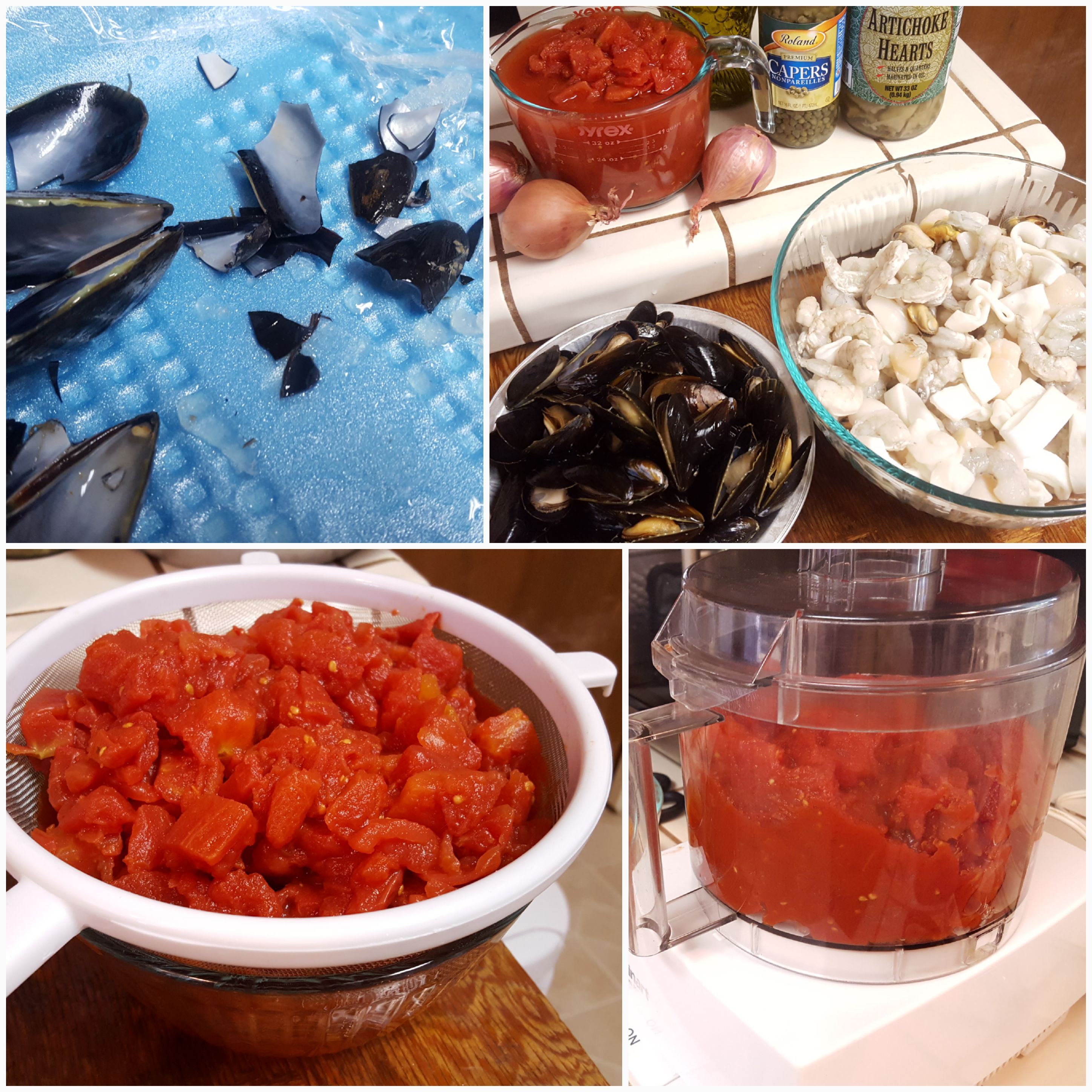 Tomato and Seafood Pasta Sauce – Mostly Greek